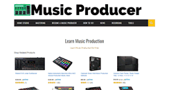 Desktop Screenshot of amusicproducer.com