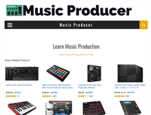 Tablet Screenshot of amusicproducer.com